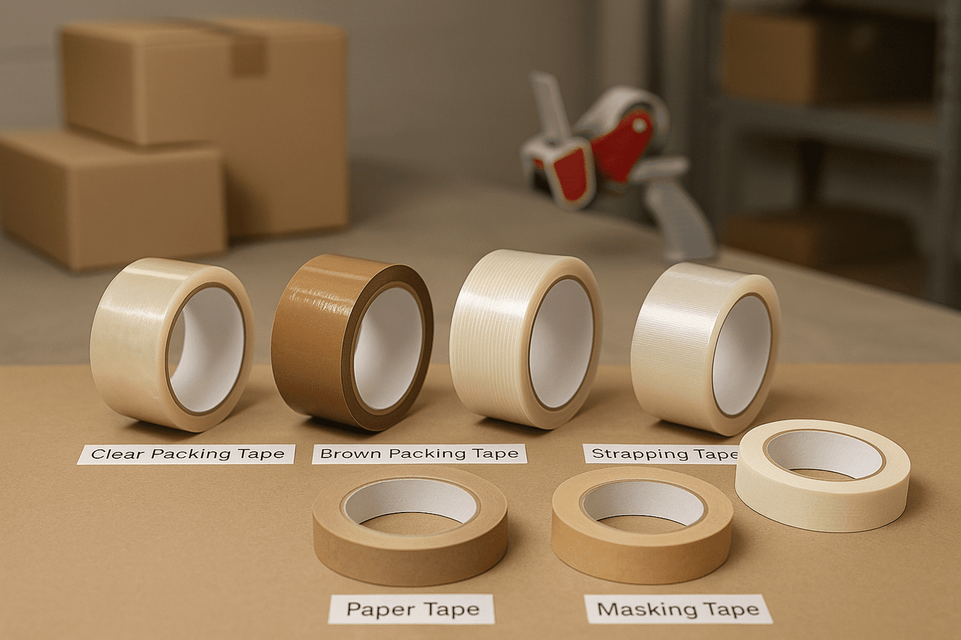 Choosing the Right Tape for Different Types of Packaging