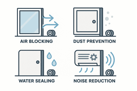How is Foam Tape Reliable for Gasketing and Sealing Air, Dust, and Moisture?