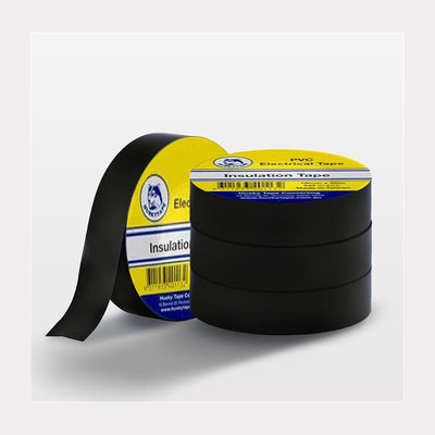 Black PVC Electrical Tape – Pack of 10