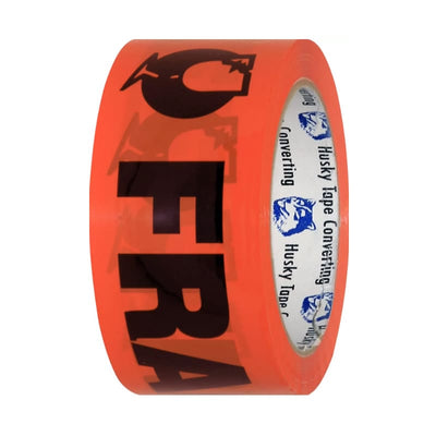 Fragile Packing Tape- 48mm x 66m Red