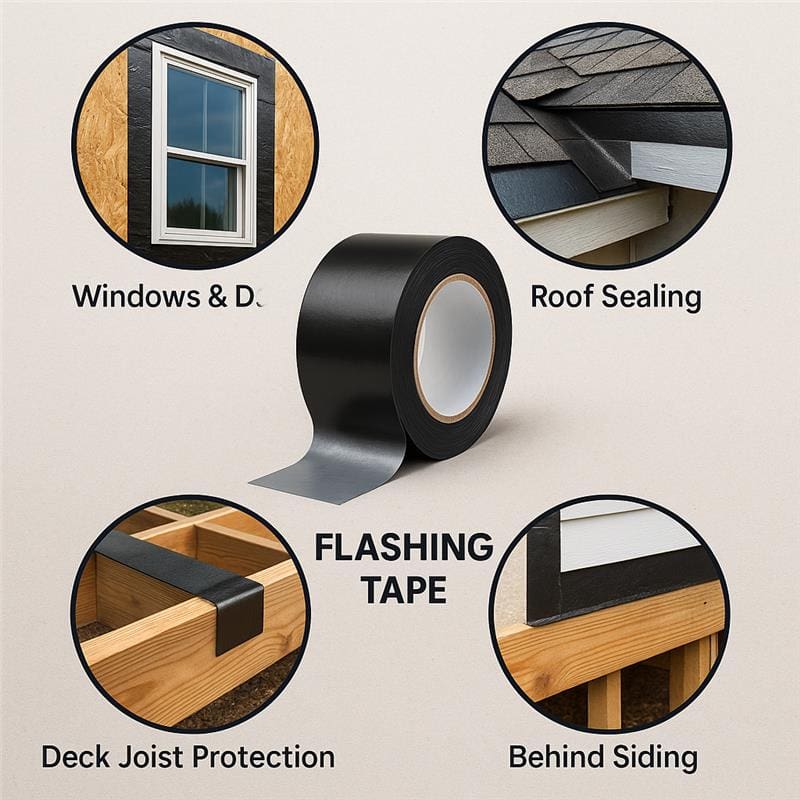 A Complete Guide for Builders and DIYers on Flashing Tape