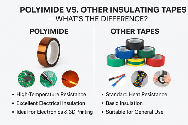 Polyimide vs. Other Insulating Tapes – What’s the Difference?
