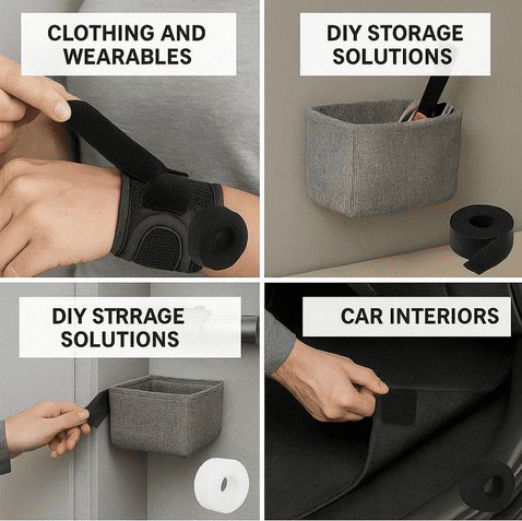 10 Smart Ways to Use Hook and Loop Tape – Multiple Applications On the GO!