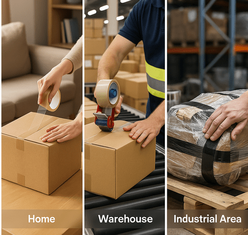 Choosing the Right Tape for Packaging: From Warehouses to Home Use