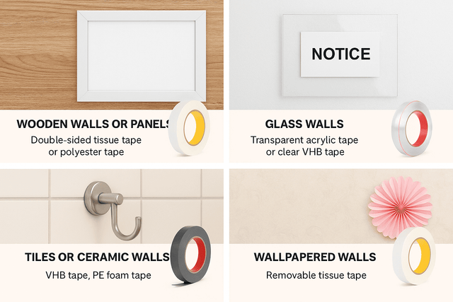 Everything You Should Know About Double Sided Tapes for Walls