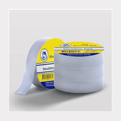 White PVC Electrical Tape – Pack of 10