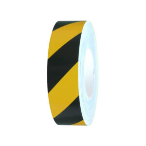 Reflective Tape Black Yellow Class 1 Left Stripe - Adhesive Tapes/Reflective Tape - My Tape Store