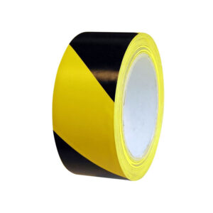 Reflective Tape Black Yellow Class 2 Right Stripe - Adhesive Tapes/Reflective Tape - My Tape Store
